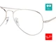 Окуляри для комп'ютера Ray-Ban RX 6489 2501 58 (оправа) Rupp+Hubrach Nanoperl S UV Blue (лінзи) - зображення 5