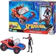 Людина-павук Marvel Spider-Mobile транспортний засіб із фігуркою Майлза Моралеса F5620 - изображение 1