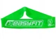 Резинка для фитнеса EasyFit №1 зеленая 2,5 кг - изображение 1