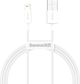 Kabel Baseus Superior Series Fast Charging Data Cable USB to iP 2.4 A 1.5 m White (CALYS-B02) - obraz 1