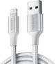 Кабель Ugreen US291 USB Type-A 2.0 - Lightning, MFI, 1.5 м White (6957303861620) - зображення 1