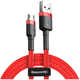 Кабель Baseus Cafule Cable USB for Micro 1.5 A 2 м Red (CAMKLF-C09) - зображення 1