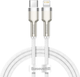 Кабель Baseus Cafule Series Metal Data Cable Type-C to iP PD 20 Вт 2 м White (CATLJK-B02) - зображення 1