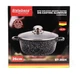 Кастрюля с гранитным покрытие Styleberg ST-3024 черная 5.8 л - изображение 4