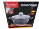 Кастрюля с гранитным покрытие Styleberg ST-3024 черная 5.8 л - изображение 5
