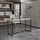 Стол письменный Knap Knap Liner Loft Белый / Чёрный каркас 1200х510х750 S203001501 - изображение 2