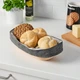 Кошик для вистоювання тіста/хліба IKEA ЯСНИНГ, бежевий, сірий, 30x17 см, 504.801.39 - зображення 8