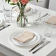 Салфетка IKEA VIPPSTARR, узор с красными полосками, естественный, 30x30 см, 405.591.90 - изображение 2