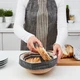 Кошик для вистоювання тіста/хліба IKEA ЯСНИНГ, бежевий, сірий, 22 см, 104.801.36 - зображення 7