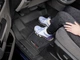 Коврики в салон Infiniti FX35 (S50), FX45 2002 - 2009 черные, Tri-Extruded (WeatherTech) - передний ряд - изображение 7
