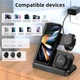 Док-станція 3в1 для Samsung S24/23/22/21/20, Galaxy Watch 2/3/4, Watch Active/Buds - зображення 5