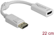 Adapter Delock DisplayPort - HDMI M/F White (4043619617678) - obraz 1