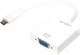 Адаптер LogiLink USB 3.1 Type-C - VGA White (4052792047233) - зображення 2