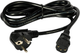 Kabel zasilający Akyga CEE 7/7 - IEC C13 10A 3 m Black (5901720130853) - obraz 1