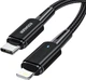 Кабель Essager Sunset Type-C to Lightning 20W USB Charging Cable 0.5 м Black (EXCTL-CGB01) - изображение 2