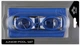Комплект (очки+шапочка) Arena POOL JR SET (92423-070) детский OSFM Бело-голубой (3468334661354) - изображение 2