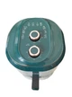 Аерогриль Rainberg RB 2242 3800W аерофрітюрниця безмасляна для приготування без олії, 6 л з таймером Зелена - изображение 3