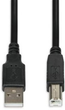 Кабель iBOX USB Type-A - USB Type-B M/M 3 м Black (5901443052579) - зображення 1