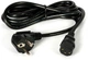 Кабель живлення iBOX CEE7/4 - IEC C5 M/M 1.5 м Black (5901443050872) - зображення 2