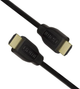 Kabel LogiLink HDMI Type A M/M 1 m Black (4052792008081) - obraz 2