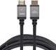 Kabel Montis HDMI - HDMI 4K 3 m Grey (5901811403699) - obraz 1