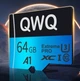 MicroSD Карта памяти QWQ Extreme Pro U3 A1 V10 64Gb - изображение 3