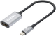 Кабель адаптер Manhattan USB Type-C 3.2 - HDMI M/M 0.15 м Grey (766623153706) - зображення 1