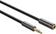 Кабель Orico miniJack 3.5 мм M/F 2 м Black (6936761872713) - зображення 1