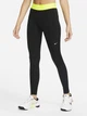 Спортивные леггинсы для фитнеса высокие женские Nike Pro 365 CZ9779-013 XL Черные (194502604283) - изображение 1
