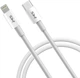 Кабель MS USB Type-C - Lightning 1 м White (3856005185030) - зображення 2
