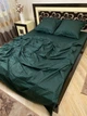 Постельное белье Страйп сатин Soft двуспальное 180х220 см изумрудный - изображение 2