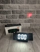 Настольные проекционные часы термометр Gaosiio DS-3621 с потолочной проекцией, температура, будильник белая подсветка - изображение 1