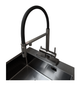 Кухонний змішувач Fabiano FKMC 3124 Black Steel 8231.403.1543 - зображення 2
