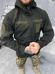 Тактична куртка softshell софтшел олива фліс ВТ5955 XL - зображення 6