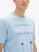 Футболка Tom Tailor S Блакитний1040034ХХ32245 - изображение 3