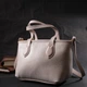 Сумка кросс-боди женская кожаная Vintage leather-22284 Белая - изображение 7