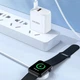Зарядний пристрій, бездротова док-станція Kakusiga KSC-799 Type-C для Apple Watch 1-8 / SE / SE2 / Ultra KAKU KSC-799 білий - зображення 4