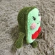 Игрушка мягкая авокадо с сердечком 20 см плюшевая подарок сувенир ручная работа - изображение 2
