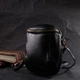 Сумка кросс-боди женская кожаная Vintage leather-22338 Черная - изображение 6