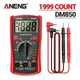 Мультиметр цифровий ANENG DM850, 1999 counts, вимірювання AC/DC, температури, прозвонка, тест діодів, червоний - зображення 1