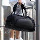 Дорожня спортивна сумка Mark Ryden MR8206 з відсіком для мокрих речей (Чорний) - зображення 8