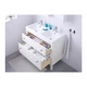 Шкаф для раковины с 2 ящ IKEA ХЕМНЭС, белый, 100x47x83 см, 902.176.65 - изображение 3