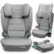 Детское автокресло Kidwell WestonS I-Size ISOFIX Light grey бустер для детей ростом 100-150 см, широкое автокресло с изоффиксом автокресло бустер детское Isofix для авто от 15 до 36 кг - изображение 1