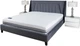 Кровать Frisco Мистери 2000х2150х1145 мм Серая (33520-1,8Mystery) - изображение 1