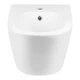 Унитаз-биде для ванной комнаты Qtap Jay керамическое подвесное 520х360х320 White - изображение 2