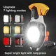 Акумуляторний LED ліхтарик W5147 з Type-C (7 режимів, прикурювач, карабін, ніж, магніт) - зображення 5