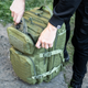 Військовий Тактичний рюкзак 36 л Хакі Warrior Assault Laser Cut 36L Olive з системою MOLLE Армійський Штурмовий - зображення 6