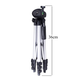 Штатив для телефону та фотоапарата Tripod 3110 PRO портативний трипод 0,35-1.02м висота. Колір: срібний(ws16178-1)(WB) - изображение 4