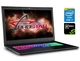 Игровой ноутбук Prostar Clevo N870EP / 17.3" (1920x1080) IPS / Intel Core i7-8750H (6 (12) ядер по 2.2 - 4.1 GHz) / 16 GB DDR4 / 256 GB SSD + 1000 GB HDD / nVidia GeForce GTX 1060, 6 GB GDDR5, 192-bit / WebCam б/у - изображение 1