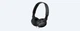 Навушники On-ear Sony MDR-ZX110 Чорний (MDRZX110B.AE) - изображение 2